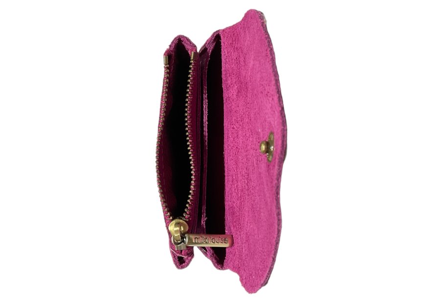 Mila Louise MONYX GP - TOILE/CUIR - CASSIS mila louise-monyx gp-porte carte pmpb