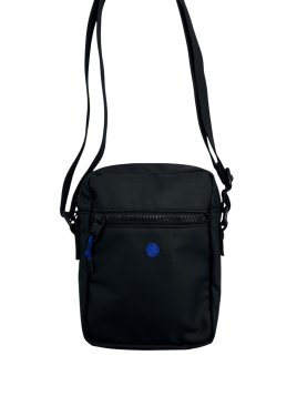 Serge Blanco DTN13011 - POLYESTER - NOIR blanco - downtown - mini sac zip sac h zip