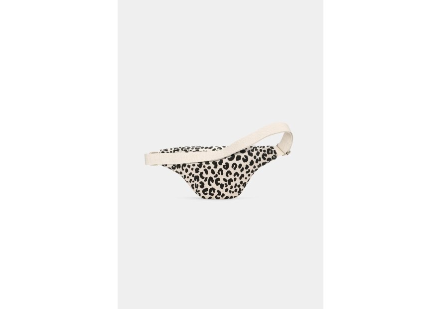 hindbag OLIVIA - COTON BIO - LEOPARD ECR sac banane hindbag olivia Sacs à mains