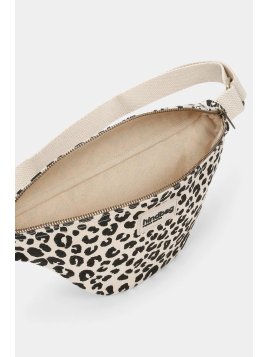 hindbag OLIVIA - COTON BIO - LEOPARD ECR sac banane hindbag olivia Sacs à mains