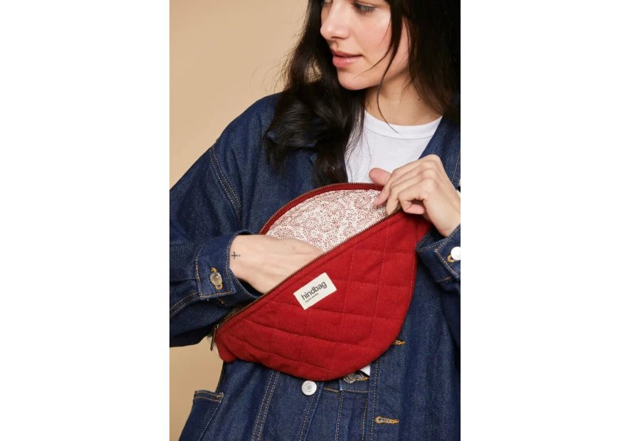 hindbag OLIVIA MATELASSÉ - COTON BIO - T sac banane olivia matelassé Sacs à mains