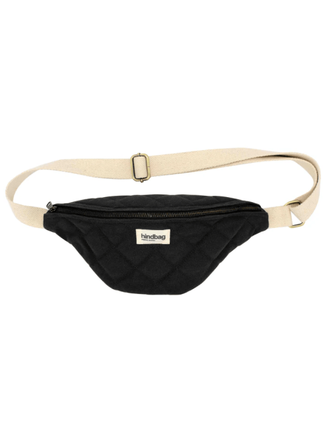 hindbag OLIVIA MATELASSÉ - COTON BIO - N sac banane olivia matelassé sacs-a-mains