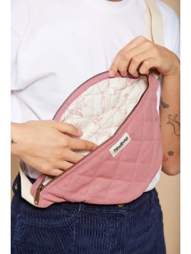 hindbag OLIVIA MATELASSÉ - COTON BIO - B sac banane olivia matelassé Sacs à mains