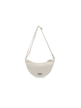 hindbag ANDREA - COTON BIO - VELOURS BEI sac bandoulière demi lune andrea hindbag Sacs à mains