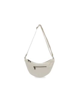 hindbag ANDREA - COTON BIO - VELOURS BEI sac bandoulière demi lune andrea hindbag Sacs à mains