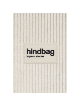 hindbag ANDREA - COTON BIO - VELOURS BEI sac bandoulière demi lune andrea hindbag Sacs à mains