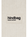 hindbag ANDREA - COTON BIO - VELOURS BEI sac bandoulière demi lune andrea hindbag sacs-a-mains