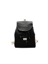 hindbag MINI ELIOT - COTON BIO - NOIR sac à dos eliot loisirs