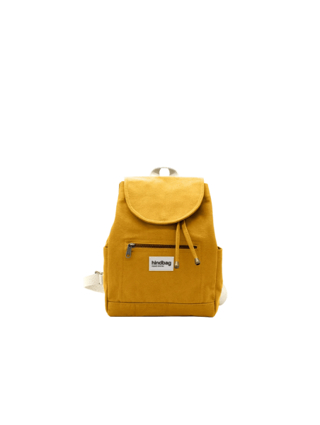 hindbag MINI ELIOT - COTON BIO - SAFRAN sac à dos eliot Loisirs
