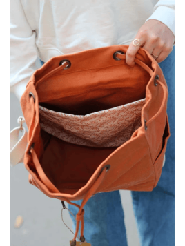 hindbag MINI ELIOT - COTON BIO - SIENNE sac à dos eliot Loisirs