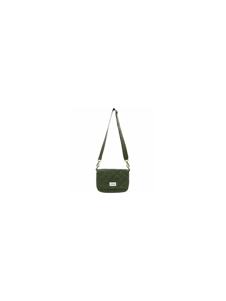 hindbag MARGAULT - COTON BIO - OLIVE sac à rabat margault sacs-a-mains