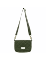hindbag MARGAULT - COTON BIO - OLIVE sac à rabat margault sacs-a-mains