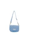 hindbag MARGAULT - COTON BIO - BLEU DENI sac à rabat margault sacs-a-mains