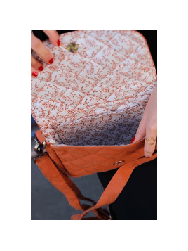 hindbag MARGAULT - COTON BIO - SIENNE sac à rabat margault Sacs à mains