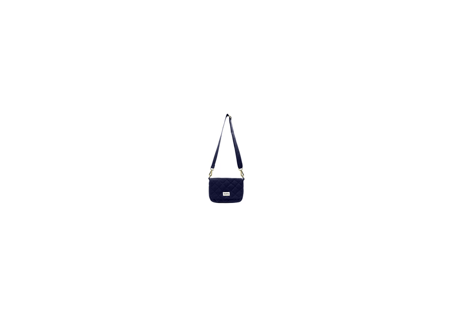 hindbag MARGAULT - COTON BIO - NAVY sac à rabat margault Sacs à mains