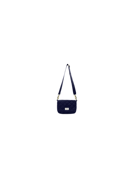 hindbag MARGAULT - COTON BIO - NAVY sac à rabat margault sacs-a-mains