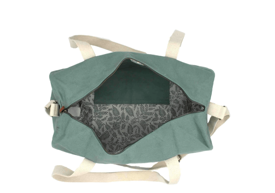 hindbag SIMON - COTON BIO - SAUGE sac polochon simon Sacs de voyage