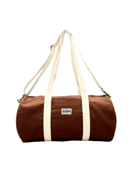 hindbag SIMON - COTON BIO - CHOCOLAT sac polochon simon Sacs de voyage