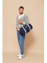 hindbag SIMON - COTON BIO - NAVY sac polochon simon sacs-de-voyage