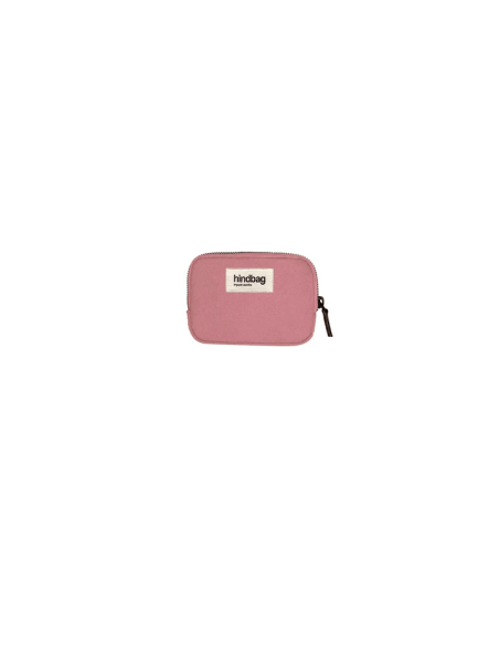 hindbag LILI - COTON BIO - ROSE BLUSH porte monnaie lili hindbag pmpb