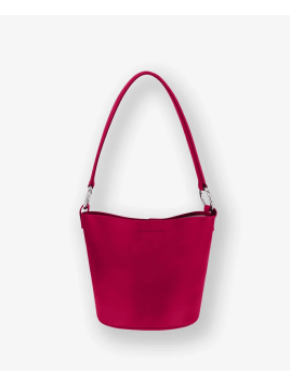 Les Ateliers Foures B118 - CUIR DE VACHETTE - HIBISC foures-milo-porté travers Sacs à mains