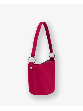 Les Ateliers Foures B118 - CUIR DE VACHETTE - HIBISC foures-milo-porté travers Sacs à mains