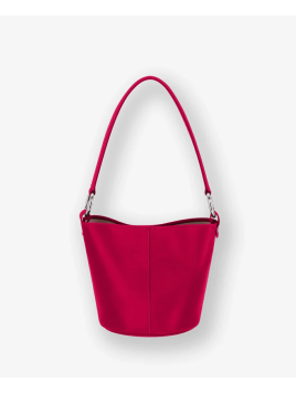 Les Ateliers Foures B118 - CUIR DE VACHETTE - HIBISC foures-milo-porté travers Sacs à mains