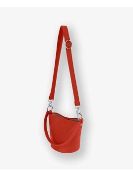 Les Ateliers Foures B118 - CUIR DE VACHETTE - ORANGE foures-milo-porté travers Sacs à mains