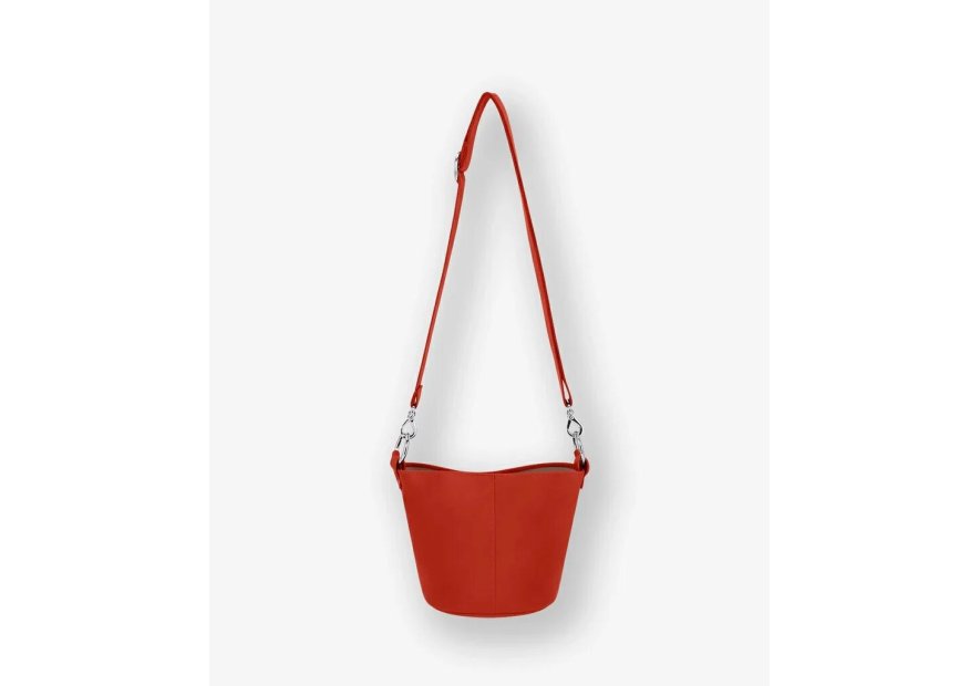 Les Ateliers Foures B118 - CUIR DE VACHETTE - ORANGE foures-milo-porté travers Sacs à mains