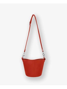 Les Ateliers Foures B118 - CUIR DE VACHETTE - ORANGE foures-milo-porté travers Sacs à mains