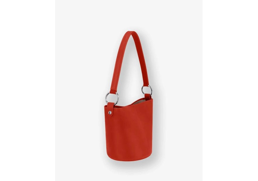 Les Ateliers Foures B118 - CUIR DE VACHETTE - ORANGE foures-milo-porté travers Sacs à mains