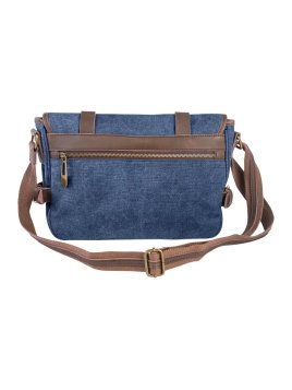 zede 8050-1 - COTON ET CUIR - BLEU JE sac gibecière saint germain Loisirs