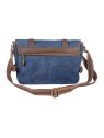 zede 8050-1 - COTON ET CUIR - BLEU JE sac gibecière saint germain loisirs