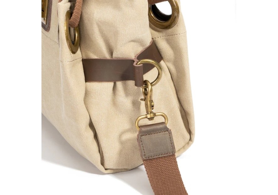 zede W2033P - COTON ET CUIR - BLEU JE sac porté main pont des arts Loisirs