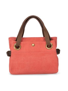 zede W2033XS - COTON ET CUIR - CORAIL sac porté main pont des arts xs Loisirs