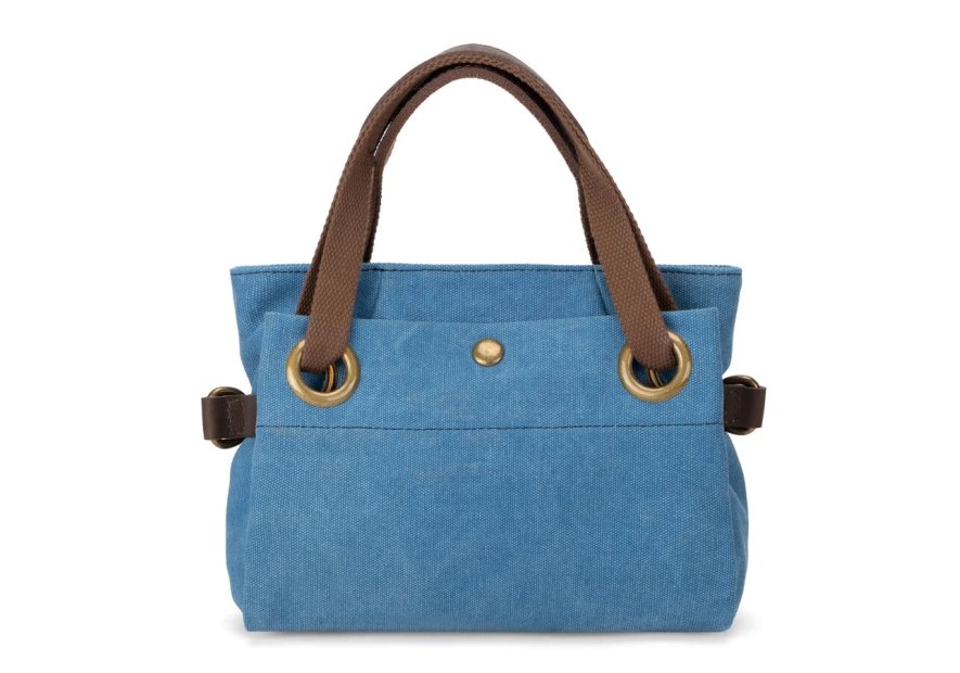 zede W2033XS - COTON ET CUIR - BLEU J sac porté main pont des arts xs Loisirs