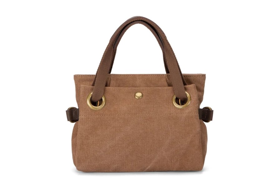 zede W2033XS - COTON ET CUIR - CAMEL sac porté main pont des arts xs Loisirs