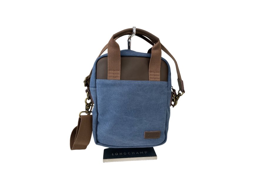 zede ZG049 - COTON ET CUIR - BLEU JEA sac porté main s mixte Loisirs