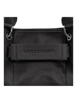 Longchamp 10254/HCV - CUIR DE VEAU - NOIR sac à main xs 3d Sacs à mains