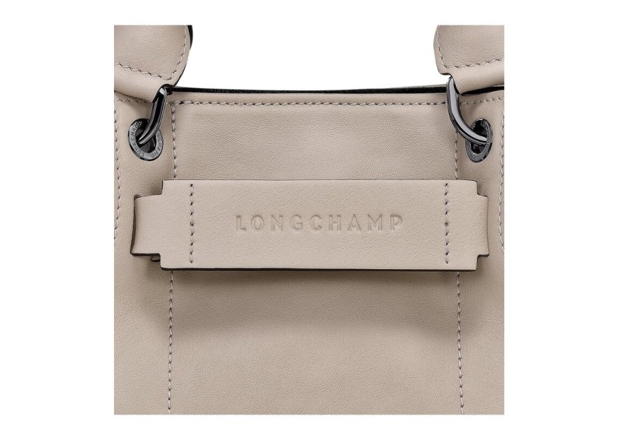 Longchamp 10254/HCV - CUIR DE VEAU - ARGIL sac à main xs 3d Sacs à mains