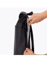 ucon acrobatics HAJO MINI - TOILE ENDUITE - NOIR sac à dos roll top hajo mini loisirs