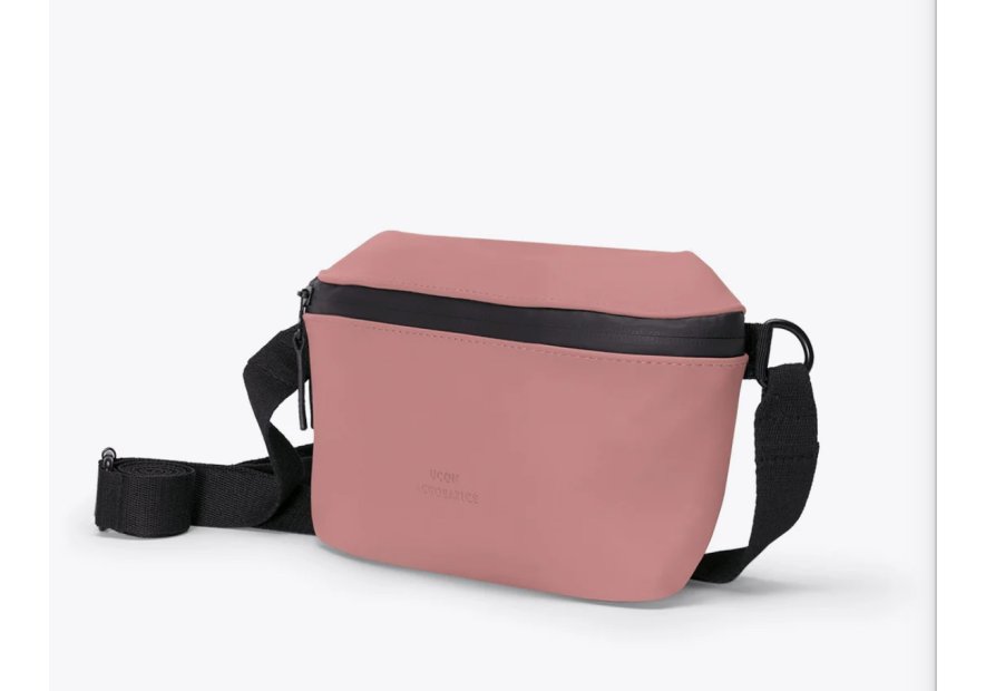 ucon acrobatics JONA - TOILE ENDUITE - DARK ROSE sac banane jonas Sacs à mains