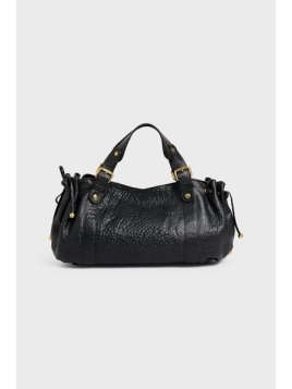 Gerard Darel 24H/428 - CUIR DE MOUTON - NOIR sac porté main 24h gérard darel bubble Sacs à mains