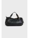 Gerard Darel 24H/428 - CUIR DE MOUTON - NOIR sac porté main 24h gérard darel bubble sacs-a-mains