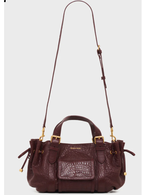 Gerard Darel 18H/428 - CUIR DE MOUTON - BORDE sac porté main 18 heures gérard darel sacs-a-mains