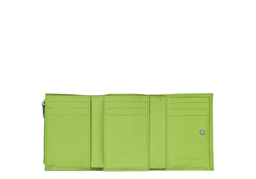 Longchamp 30021HFP - CUIR DE VACHETTE - VE portefeuille compact longchamp roseau pmpb