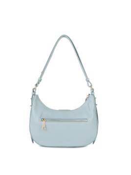 Lancaster 529-77 - CUIR DE VACHETTE - BLEU sac porté épaule lancaster dune hobbo Sacs à mains