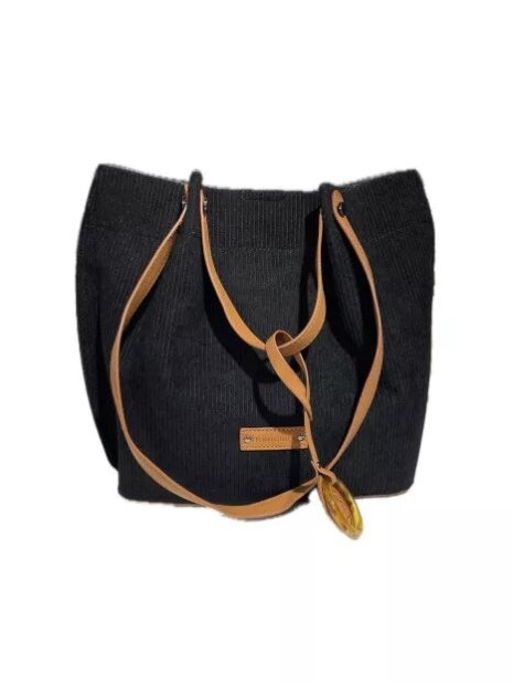 Francinel 292362 - VELOPURS/TEP - NOIR sac shopping harmonie sac-a-main-shopping-toile-ou-cuir