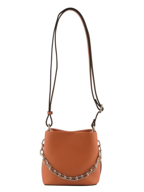 MIA &  JOY MJ2112 - CROUTE DE CUIR - CAMEL mini seau kendall sacs-a-mains