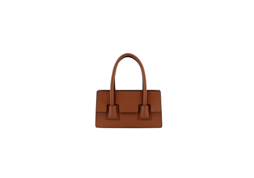 MIA & JOY MJ2114 - CROUTE DE CUIR - CAMEL mini sac porte main kendall Sacs à mains
